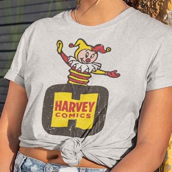 Harvey Comics Unisex Retro T-shirt - Bygone Brand Tees