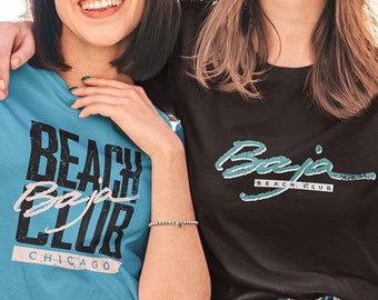 Baja Beach Club Unisex Retro T-shirt - Bygone Brand Tees