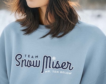 Team Snow Miser Unisex Retro Crewneck & Hoodie Sweatshirt