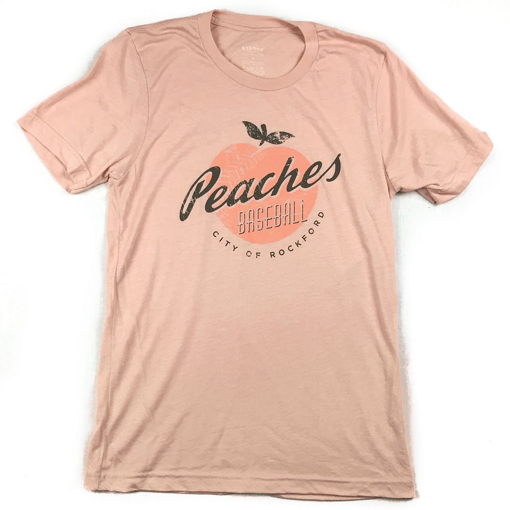 Rockford Peaches Baseball Unisex T 