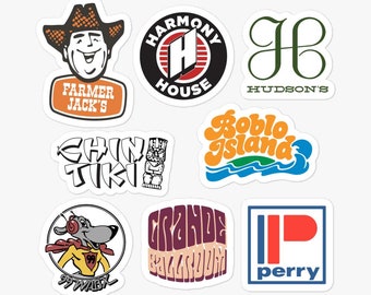 Detroit Icons Sticker Sheet