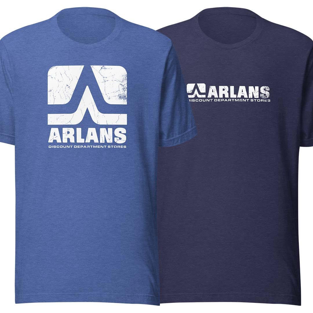 Arlans Discount Department Stores Unisex Retro T-shirt - Bygone Brand Tees