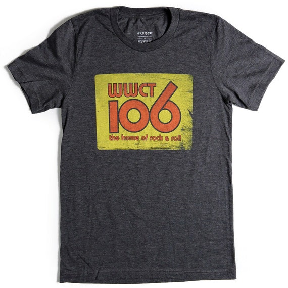 WWCT 106 T-shirt Bygone Brand Peoria Retro Tees