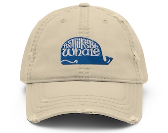 Thirsty Whale Chicago Retro Distressed Hat - Bygone Brand Caps