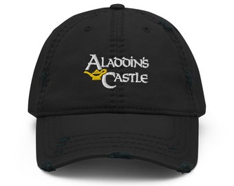 Aladdin's Castle Arcade Retro Distressed Hat - Bygone Brand Caps