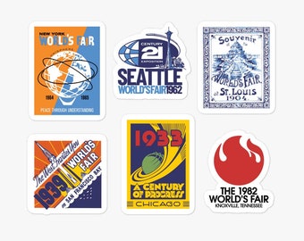 Worlds Fair Sticker Sheet