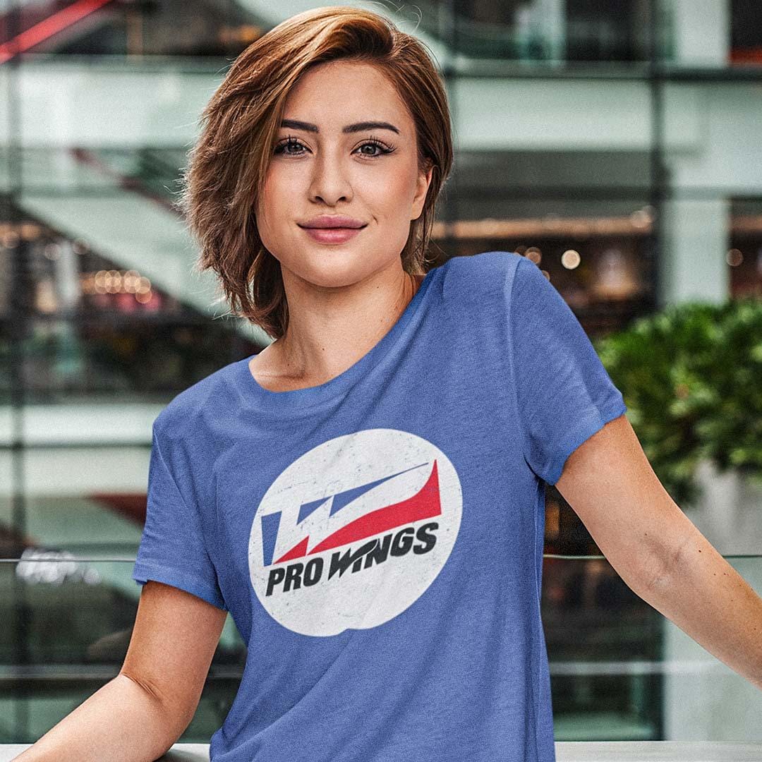 Buy Pro Wings Shoes Unisex Retro T-shirt Bygone Brand Tees