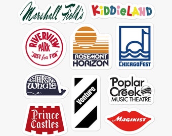 Chicago Icons Sticker Sheet