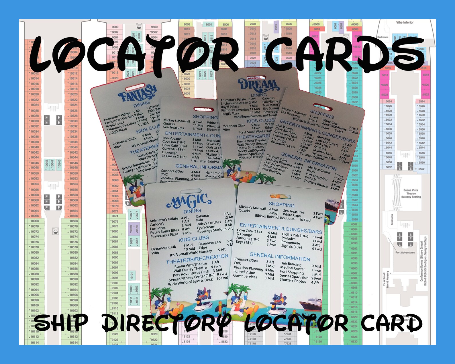cruise ship locator map