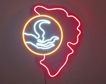 Jurassic Park Velociraptor Paddock LED neon sign