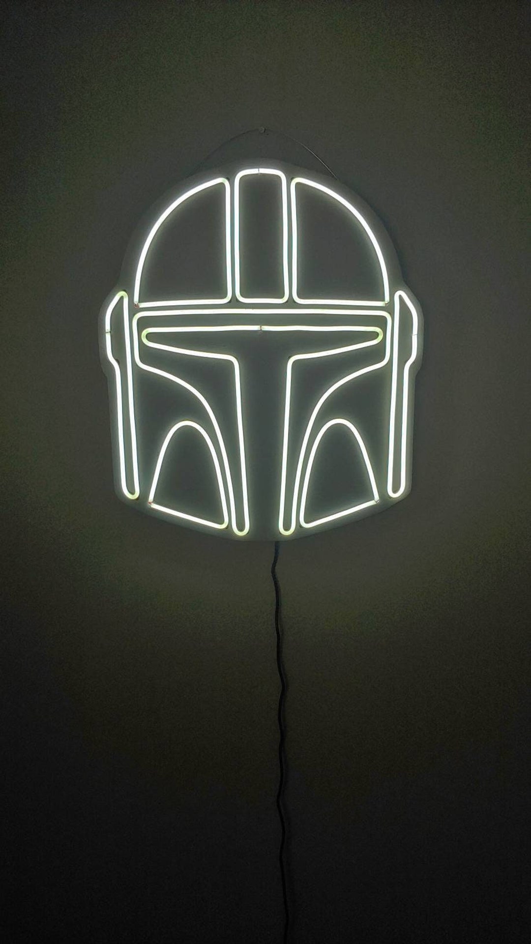 Star Wars the Mandalorian LED Neon Sign Etsy Australia