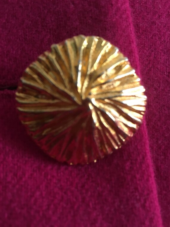 Oleg Casini Cranberry Wool 2 pc. suit + Casini si… - image 3