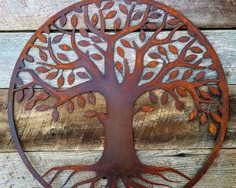 Tree of life Metal Sign