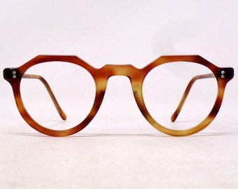 fabulous vintage lunettes eyeglasses 1950 carved frame france rare