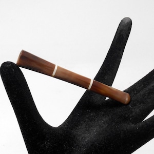 fabulous vintage fume cigarette , cigarette holder 1960 horn carved made in france rare