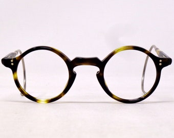 fabulous vintage lunettes eyeglasses 1950 carved frame france rare