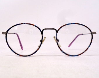 fabulous vintage glasses eyeglasses 1980 carved frame France rare