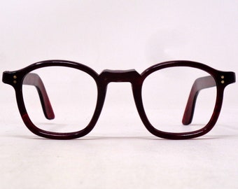 fabulosas gafas vintage gafas 1940 marco tallado Francia raras