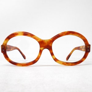 fantastische vintage bril bril 1960 gesneden montuur Frankrijk zeldzaam