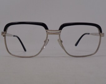 fabulosas gafas vintage gafas 1970 marco tallado Francia raras