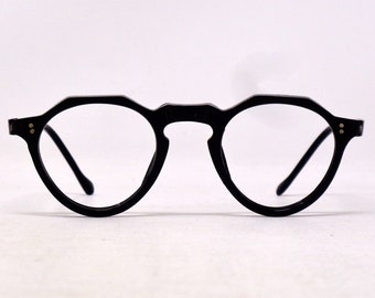 fabulous vintage lunettes eyeglasses 1940 carved frame france rare