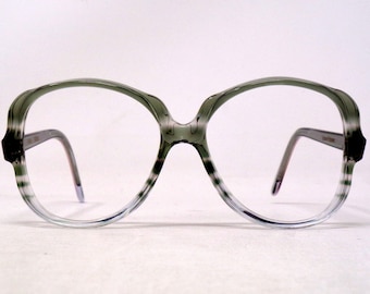 fabulous vintage lunettes eyeglasses 1970 carved frame france rare