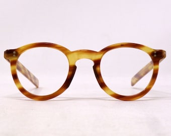 fabulous vintage lunettes eyeglasses 1950 carved frame france rare