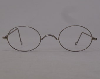 fantastische vintage bril brillen 1920 rond gesneden frame Frankrijk zeldzaam