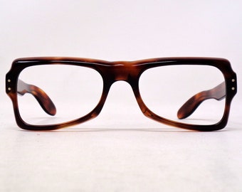 fabulous vintage lunettes eyeglasses 1960 carved frame france rare