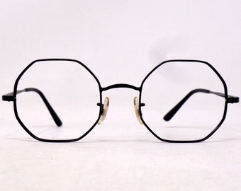 favolosi occhiali da vista vintage 1960 montatura intagliata Francia rara