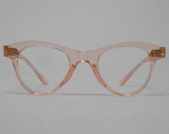 fabulous vintage glasses eyeglasses 1950 carved frame France rare