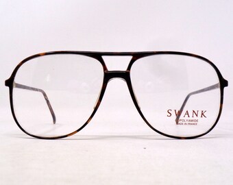 fantastische vintage bril bril brillen SWANK gesneden frame Frankrijk