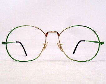 fabulous vintage glasses eyeglasses 1970 carved frame France rare