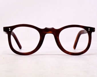 fabulous vintage lunettes eyeglasses 1940 carved frame france rare