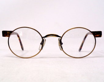fabulous vintage glasses eyeglasses 1980 carved frame France rare