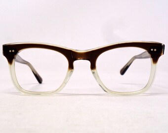 fabulosas gafas vintage gafas 1960 marco tallado Francia raras