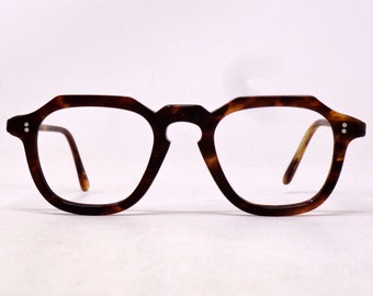favolosi occhiali da vista vintage 1940 montatura intagliata Francia rara