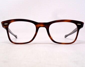 fabulous vintage glasses eyeglasses 1960 carved frame France rare