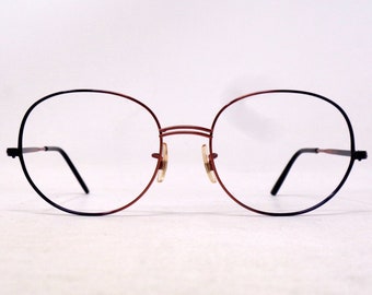 fabulosas gafas vintage gafas 1970 marco tallado Francia raras