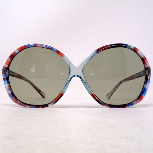 fabulous vintage sunglasses eyeglasses 1970 carved frame France rare