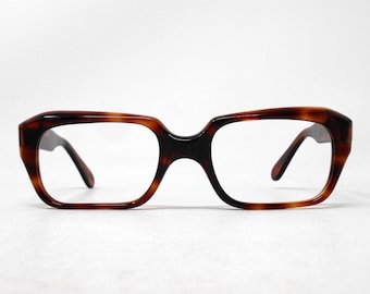 fabulous vintage glasses eyeglasses 1960 carved frame France rare