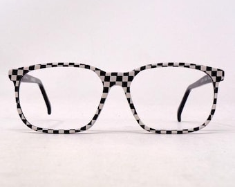favolosi occhiali vintage SUNROCK con montatura intagliata, Francia