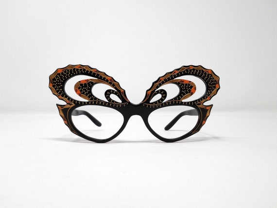 fabulous vintage lunettes eyeglasses 1970 carved d