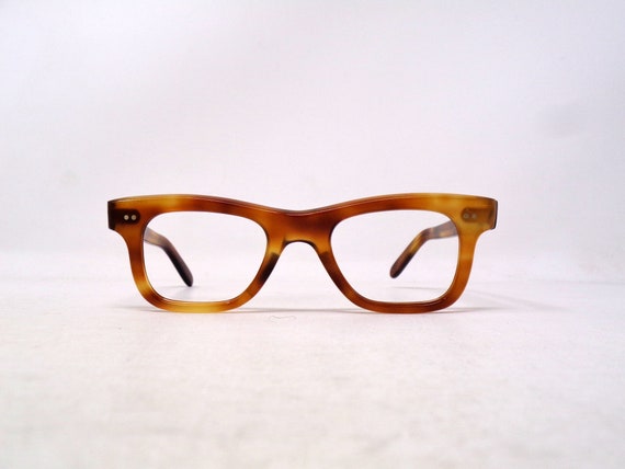 fabulous vintage glasses eyeglasses 1960 carved f… - image 1