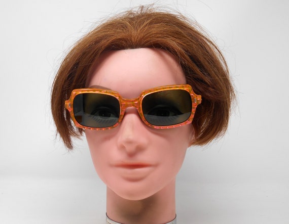 fabulous vintage sunglasses eyeglasses 1960 carved frame france rare