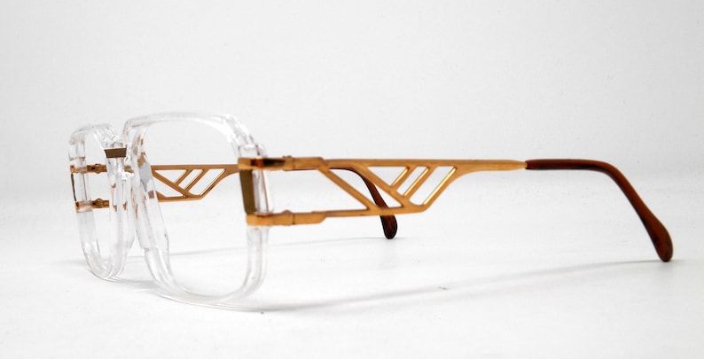 fabulous vintage lunettes eyeglasses 1980 carved frame france rare
