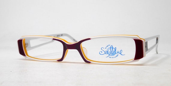fabulous vintage glasses eyeglasses SEEBLUE carve… - image 2