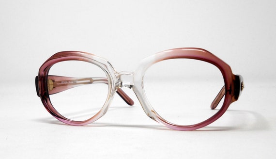 fabulous vintage glasses eyeglasses 1970 carved f… - image 2