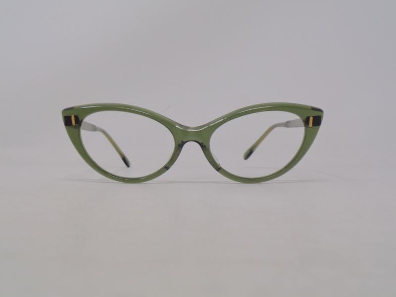 Lunettes Lafont Modern Vert – Monture Ovale Mixte, Titane Et Plastique