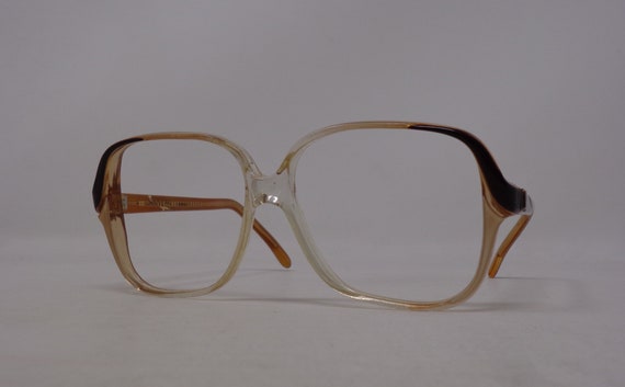 fabulous vintage glasses eyeglasses LANVIN carved… - image 2